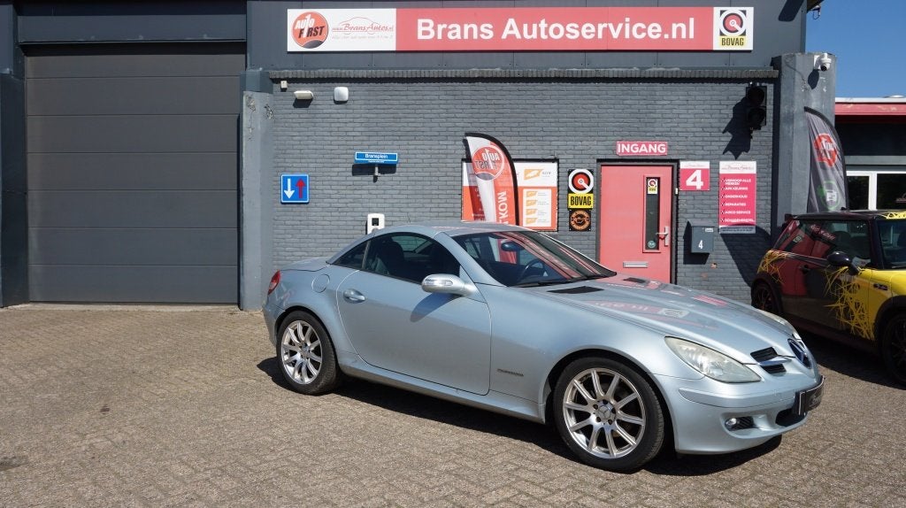 Mercedes-Benz SLK 200 K. (bj 2004), Auto's, Achterwielaandrijving, Gebruikt, 4 cilinders, 1796 cc