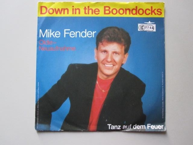 MIKE FENDER - down in the boondocks - vinyl 7`, Gebruikt, 7 inch, Single, Ophalen of Verzenden