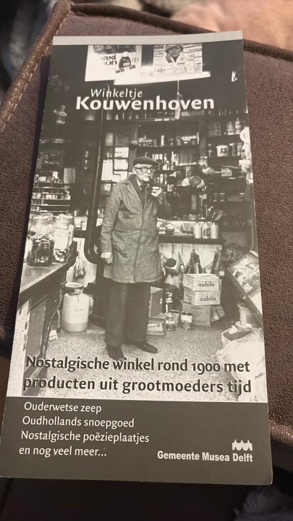 Folder kruidenier supermarkt Delft, Boeken, Ophalen of Verzenden, Zo goed als nieuw