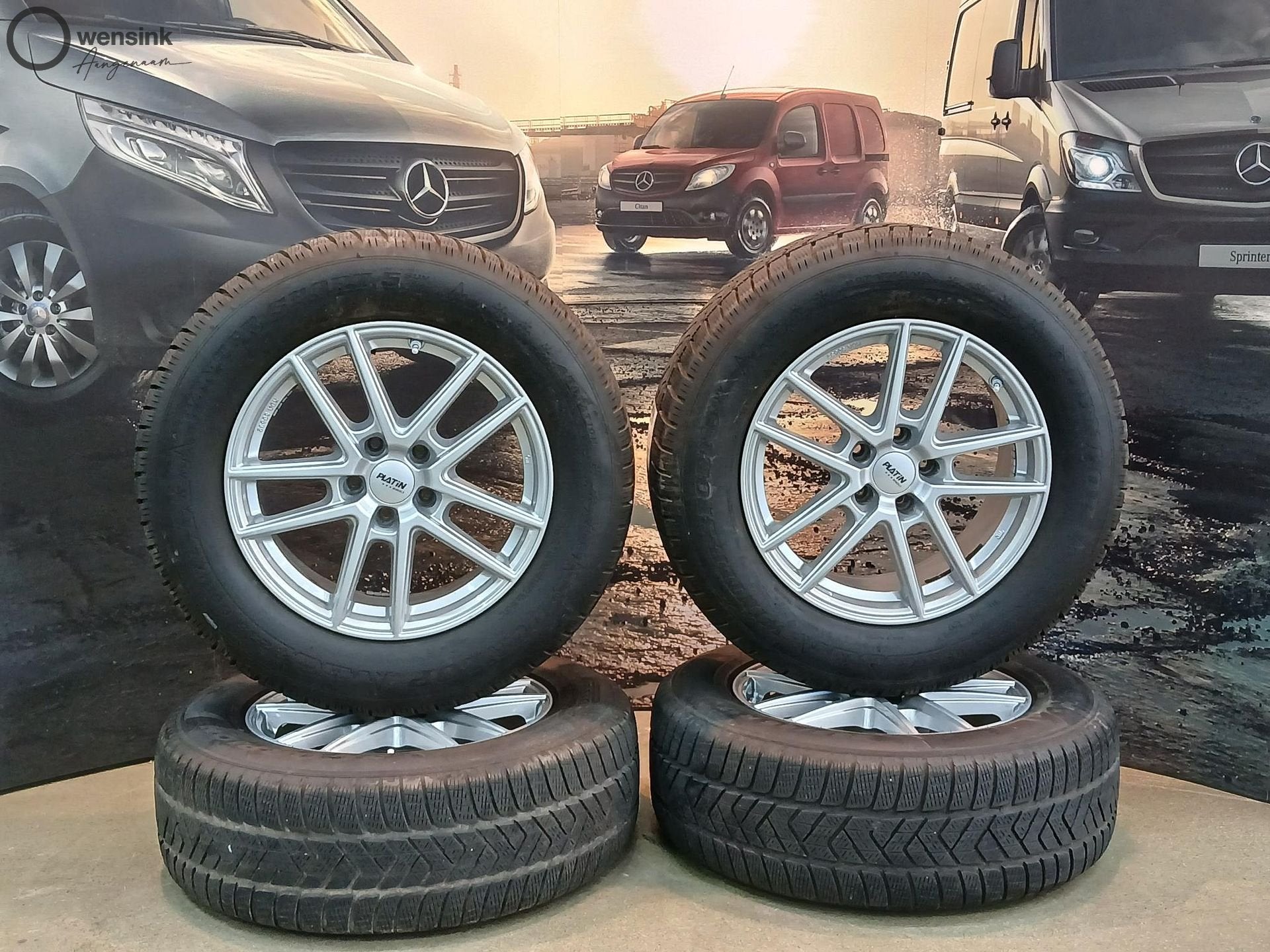 Winterset Audi Q5 2017->  (#950), Auto-onderdelen, Banden en Velgen, Gebruikt, -, -, Banden en Velgen