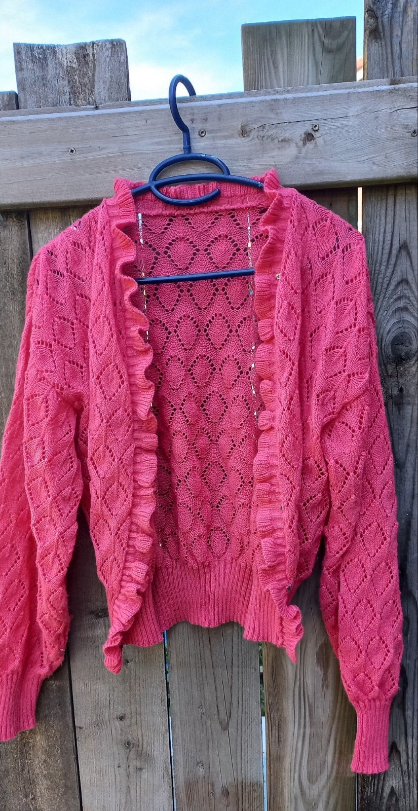 Intimella vintage vestje fuchsia roze 50% wol maat 40-42, Maat 42/44 (L), Ophalen of Verzenden, Roze, Intimella