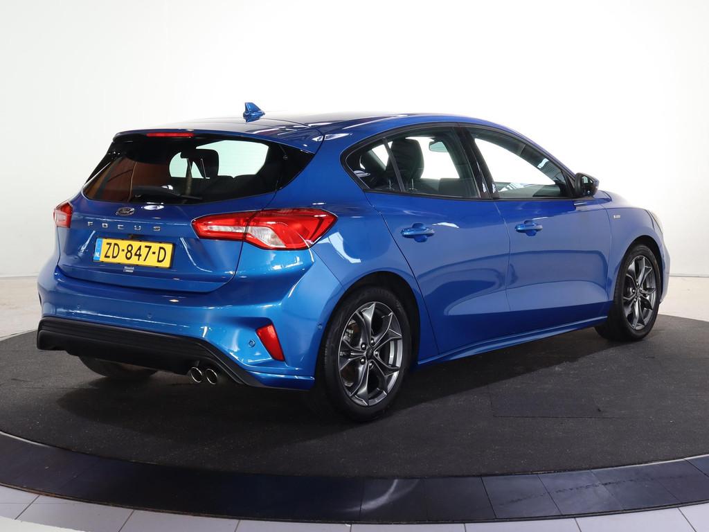 Ford Focus 1.0 EcoBoost ST Line Business | Navigatie | Parke, Auto's, Ford, Gebruikt, Euro 6, Blauw, Origineel Nederlands
