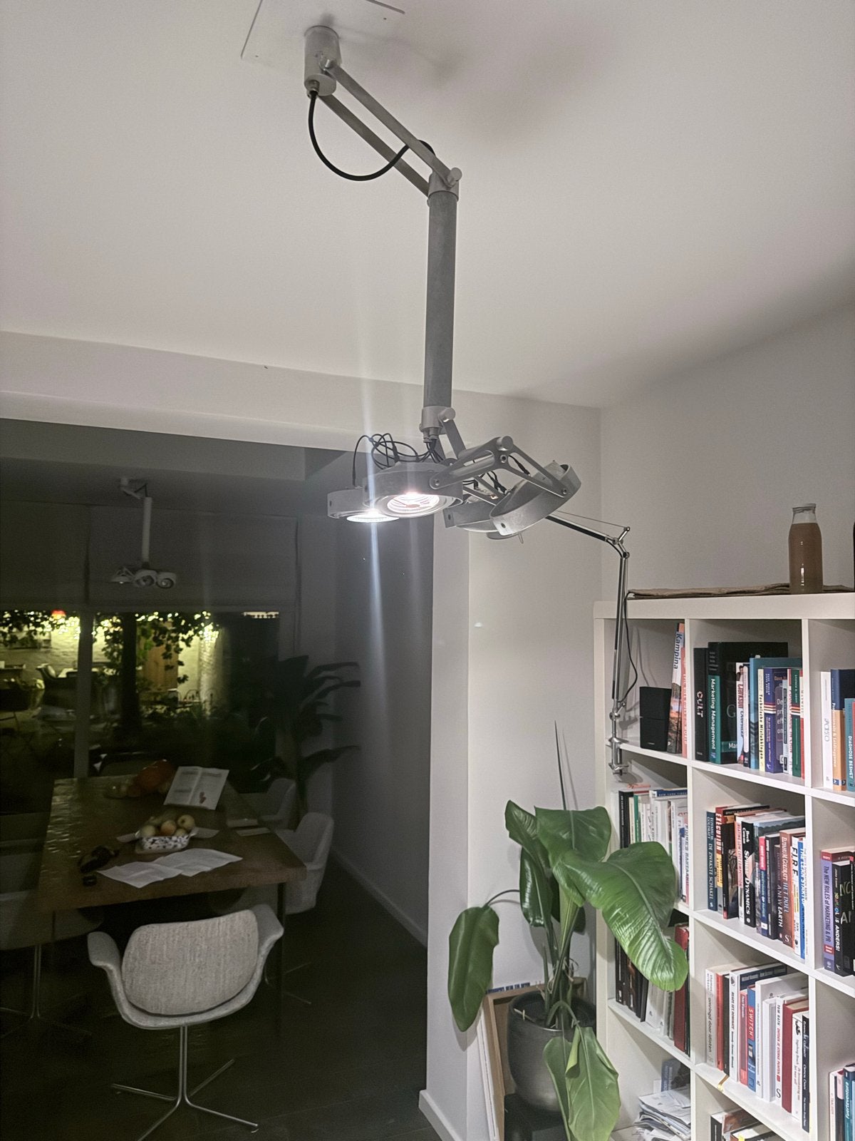 Nomad 4x LED AR111 Trailing Edge DI opbouwspot Modular, Huis en Inrichting, Zilver, Gebruikt, Modern, Dimbaar