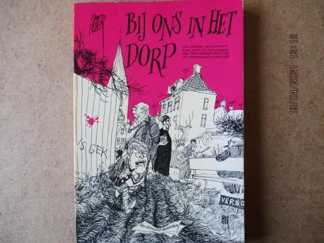 adv1567 Peter van straaten - bij ons in het dorp, Eén stripboek, Ophalen, Gelezen