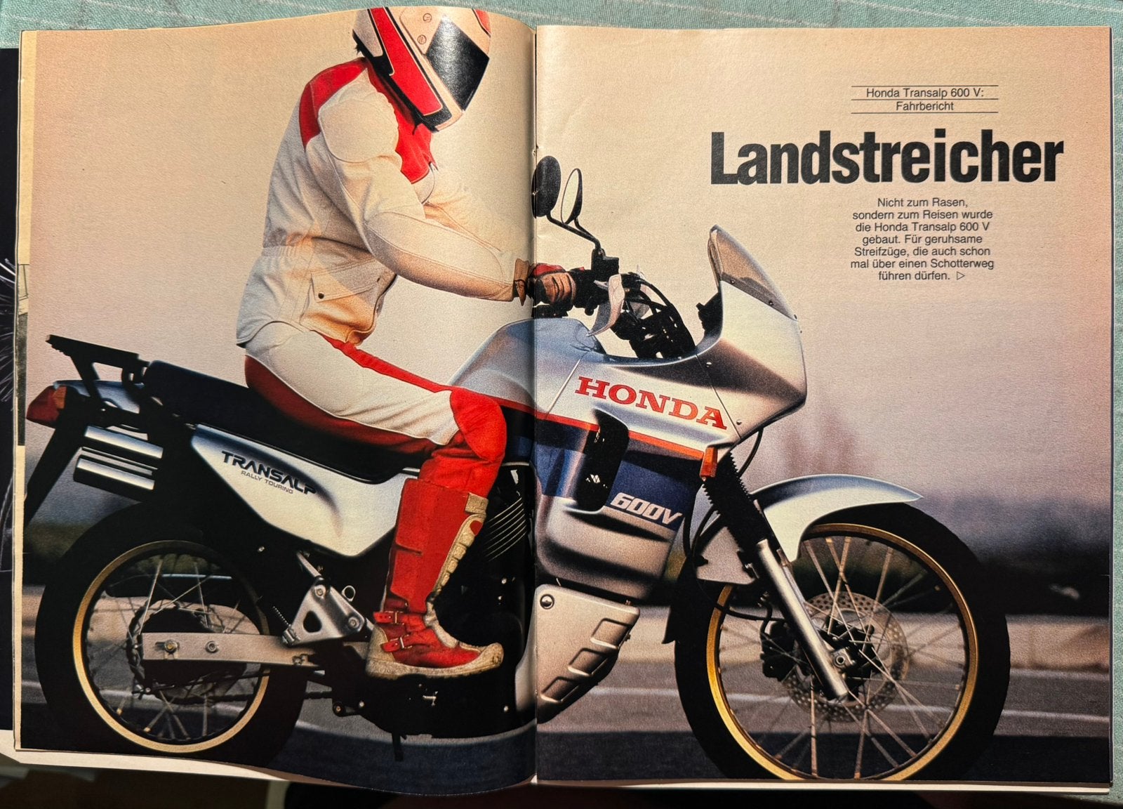 Verslag Honda Transalp 600V, Verzenden, Zo goed als nieuw, Motoren