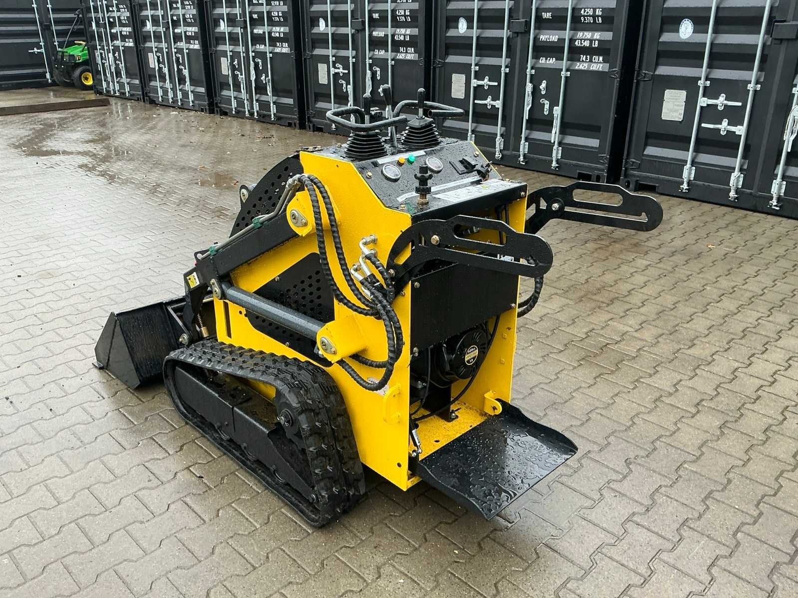 Minilader / Schranklader op rupsen, Wiellader of Shovel