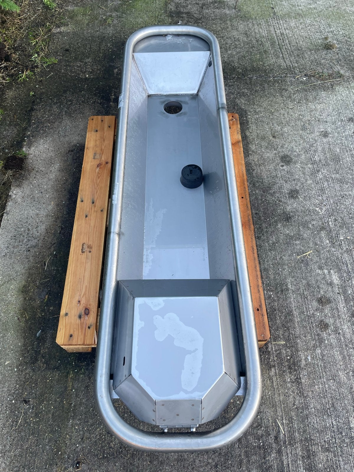 Suevia Comfort Rondo 200 cm RVS drinkbak