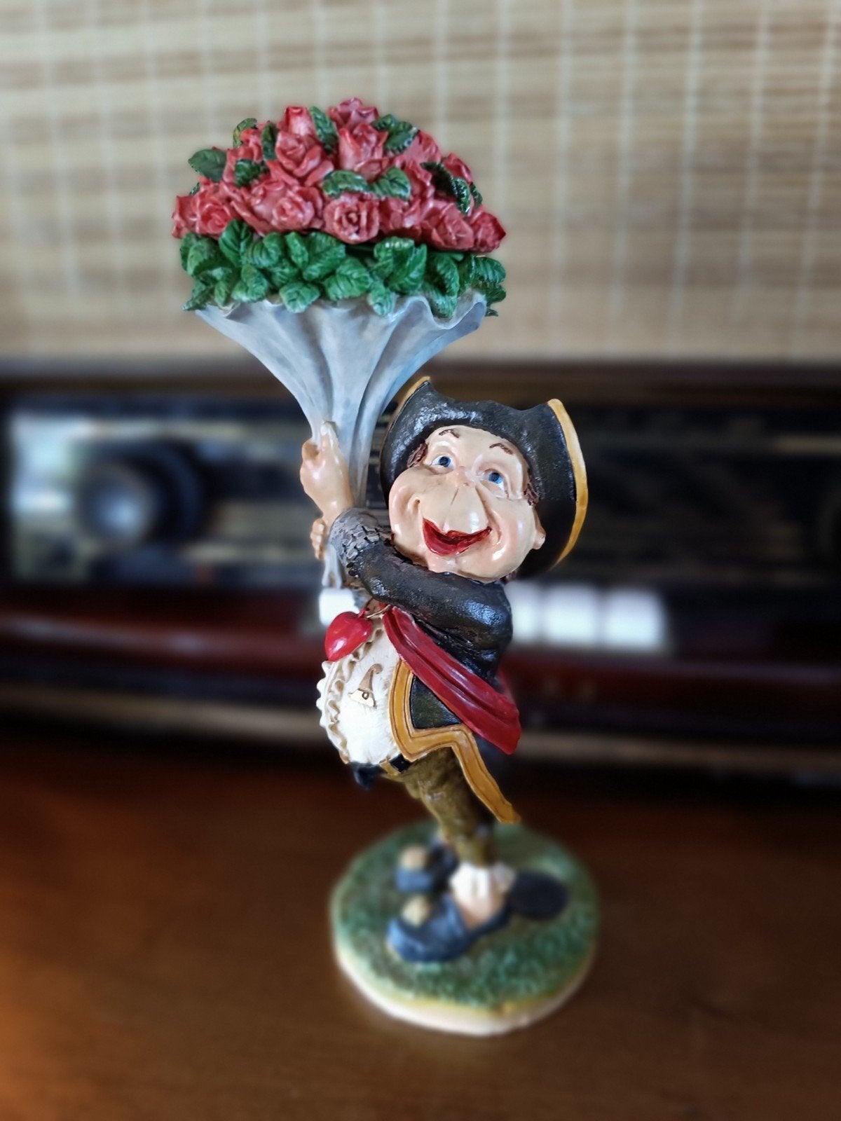 jaren '90 Efteling Laaf "Luweel" met bos bloemen doosje, Ophalen of Verzenden, Gebruikt