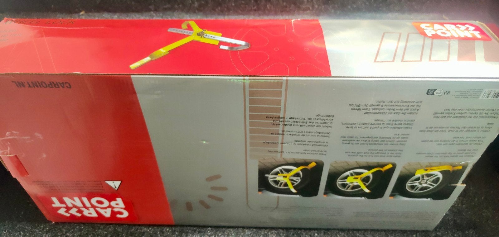 Carpoint Wielklem 13–15 inch – Anti-diefstal – Nieuw in doos, Caravans en Kamperen, Ophalen of Verzenden, Nieuw