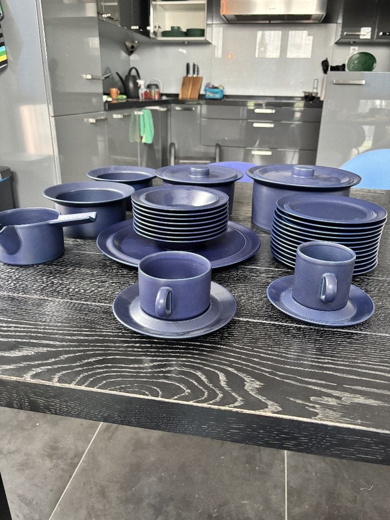 servies arabia blue, Huis en Inrichting, Keuken | Servies, Ophalen, Overige typen, Vintage, Porselein