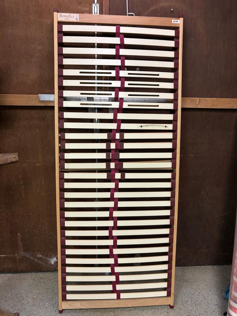 Bossflex EXTRA lattenbodem 90x200 cm, Ophalen, Gebruikt, Eenpersoons, 80 cm