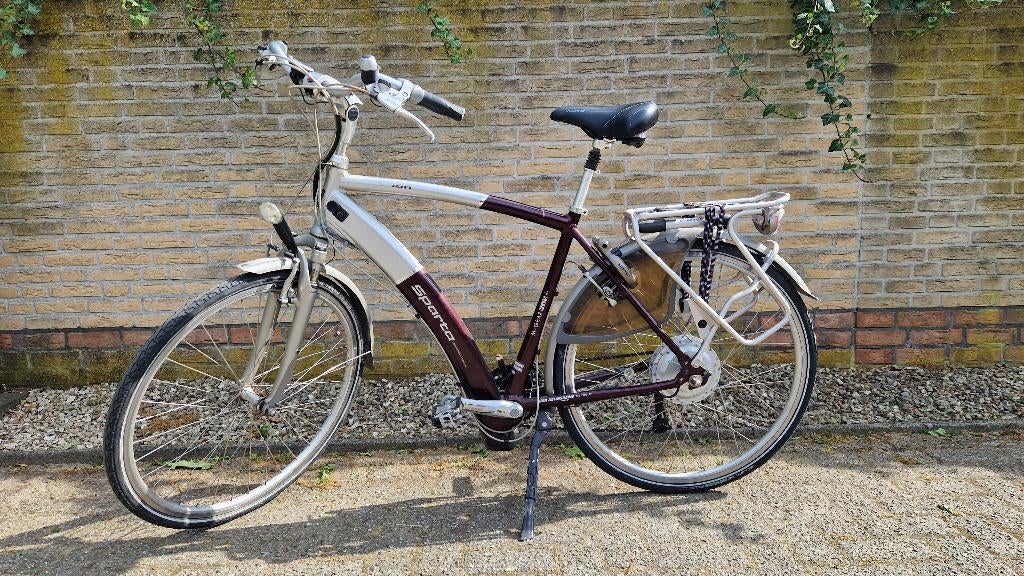Elektrische herenfiets (Sparta Ion), Fietsen en Brommers, Ophalen, Sparta, Gebruikt, Versnellingen