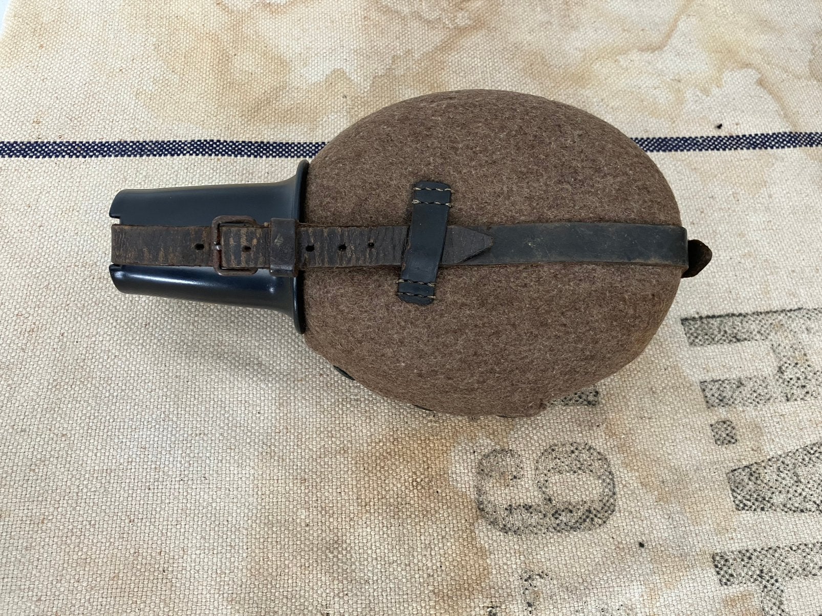 Duitse veldfles WOII, Verzamelen, Militaria | Tweede Wereldoorlog, Ophalen of Verzenden, Landmacht, Duitsland, Kleding of Schoenen