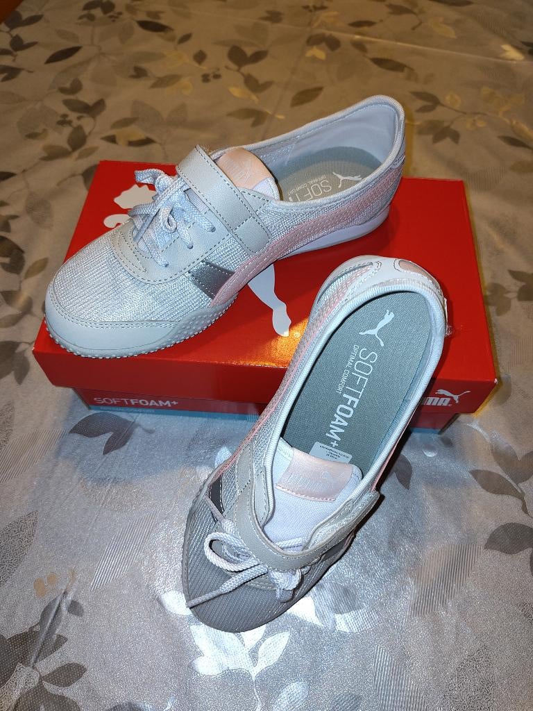 Schoenen Puma bella V sneakers maat 37, Puma, Wit, Ophalen of Verzenden, Sneakers of Gympen