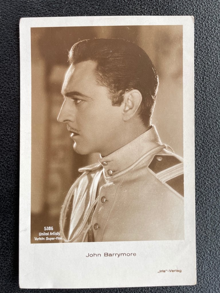 ansichtkaart / kaart van John Barrymore 2., Verzenden, 1940 tot 1960, Sterren en Beroemdheden