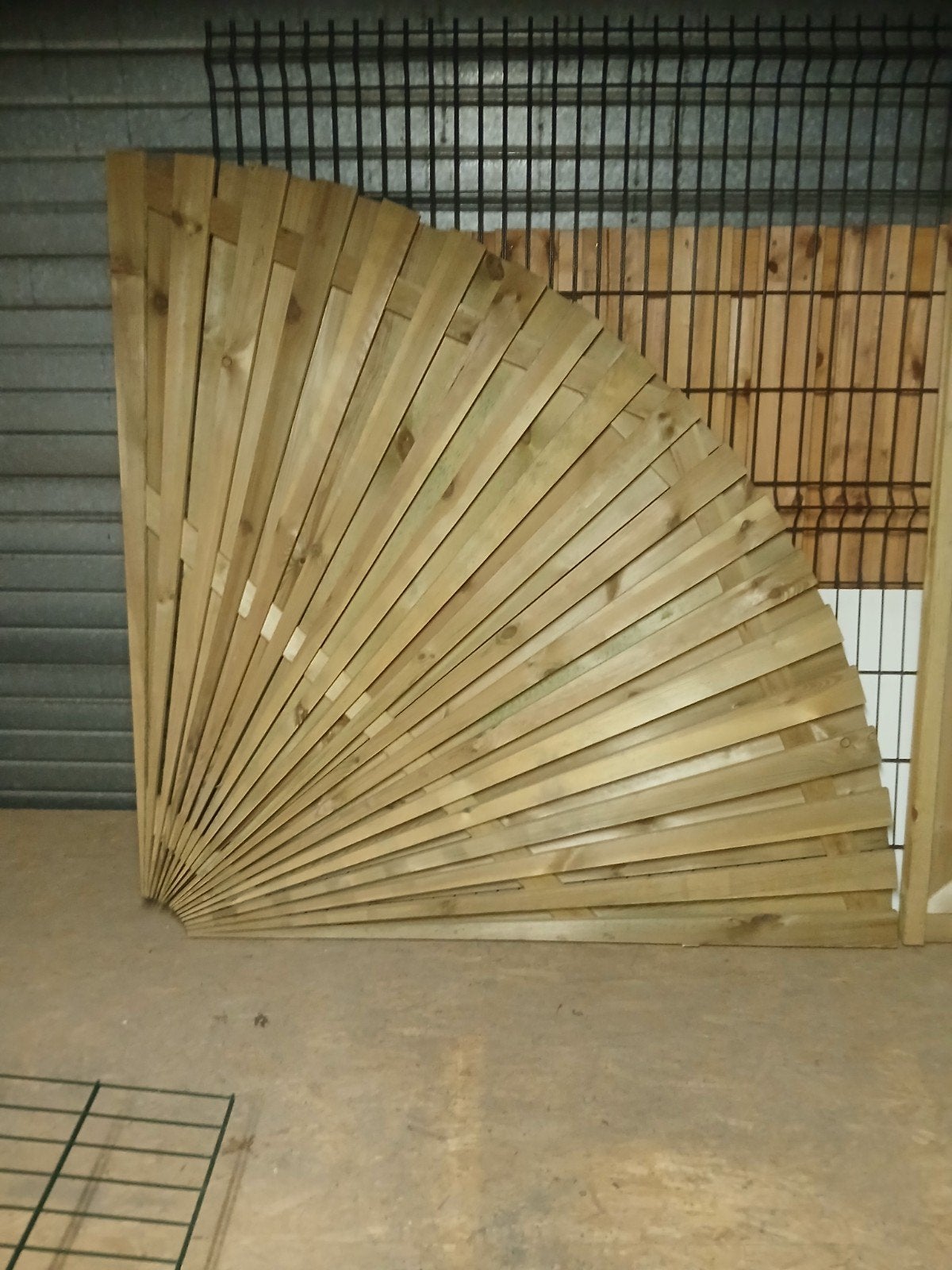 Waaier scherm, Ophalen, 1 tot 2 meter, Minder dan 3 meter, Nieuw