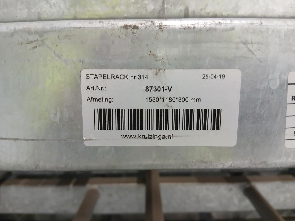 Kruizinga stapelrekken, Ophalen