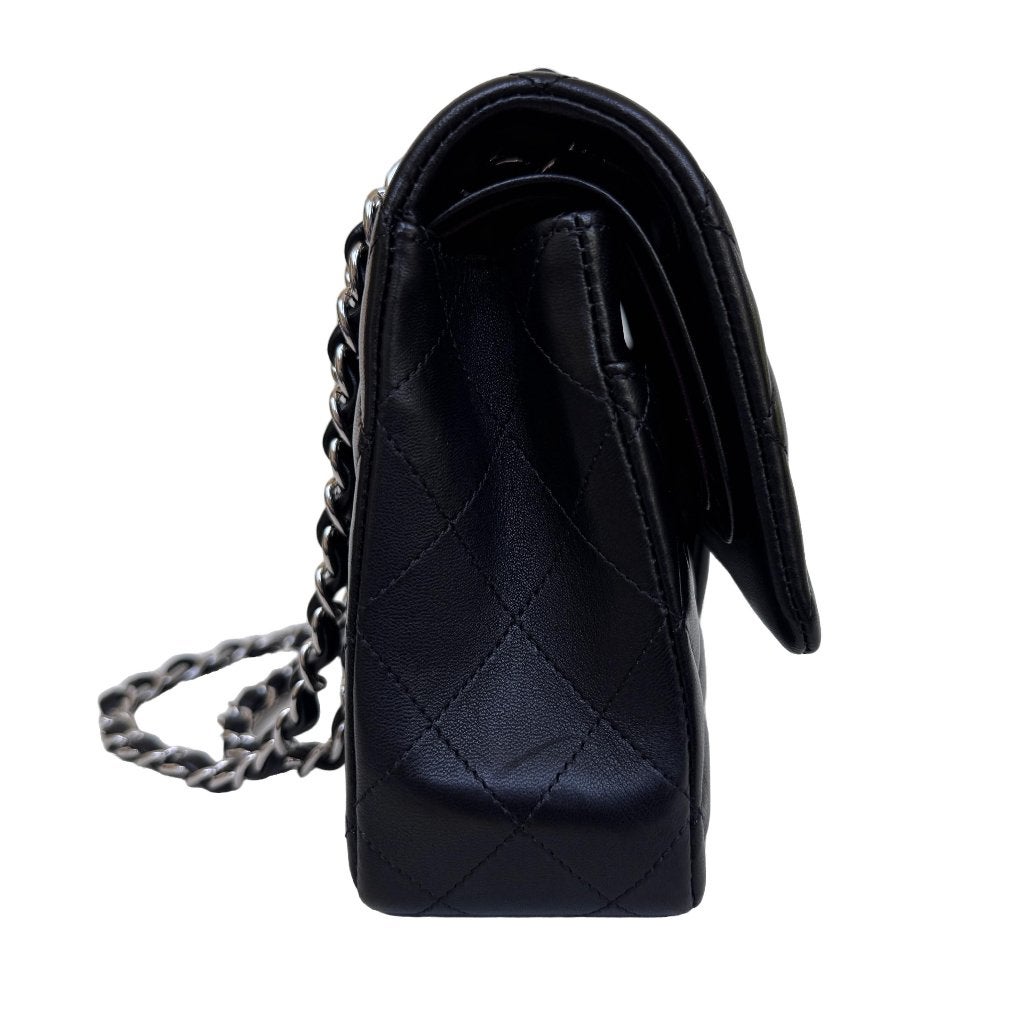 Chanel 11.12 authentiek double classic flap timeles 2.55 tas image 9