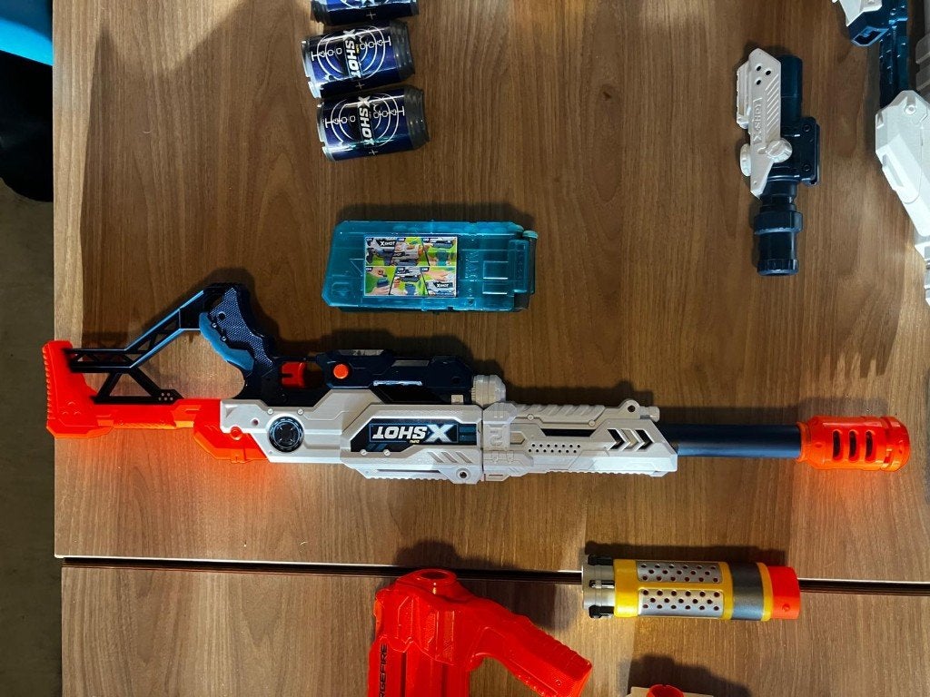 Nerf & X-Shot softdart set – €25, Ophalen, Gebruikt