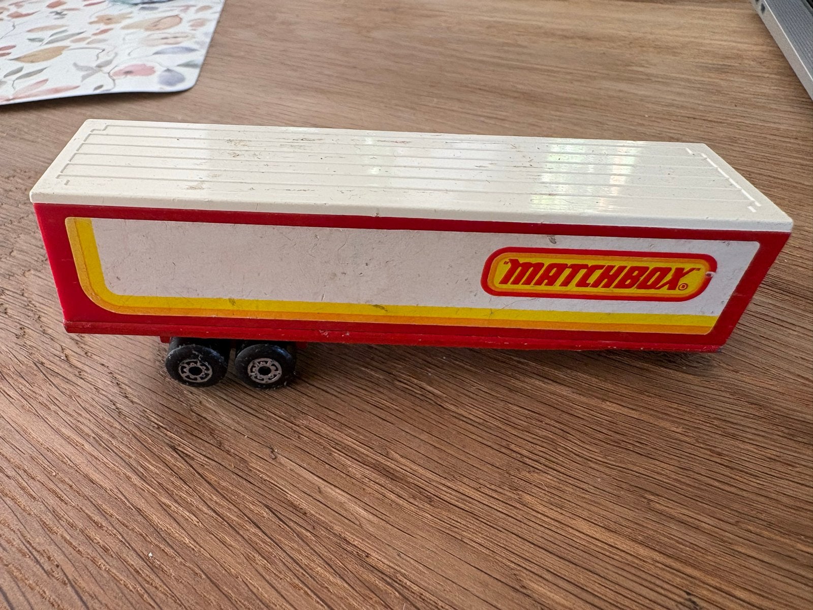Matchbox Superfast Articulated Trailer 1979 - Rechterdeur mi, Ophalen of Verzenden, Gebruikt