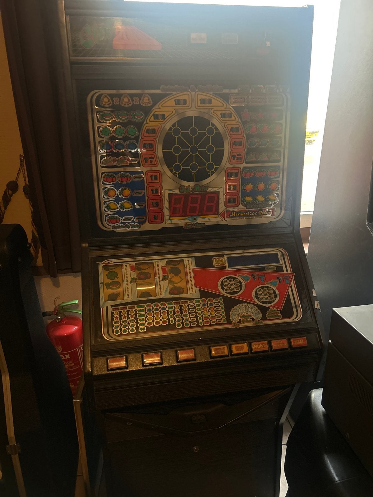 Vintage fruitautomaat - Werkt perfect!, Verzamelen, Automaten | Gokkasten en Fruitautomaten, Overige munten, Ophalen, Gebruikt