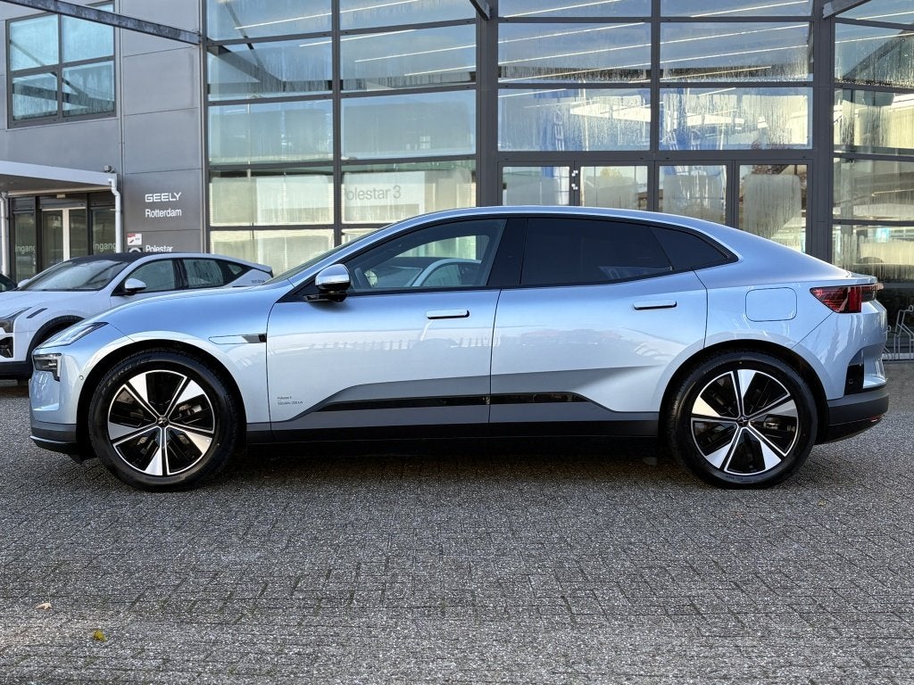 Polestar 4 Long range Single motor 100kWh | PRIME pack | Ele, Auto's, Automaat, 0 cilinders, Blauw, Verwarmde buitenspiegels