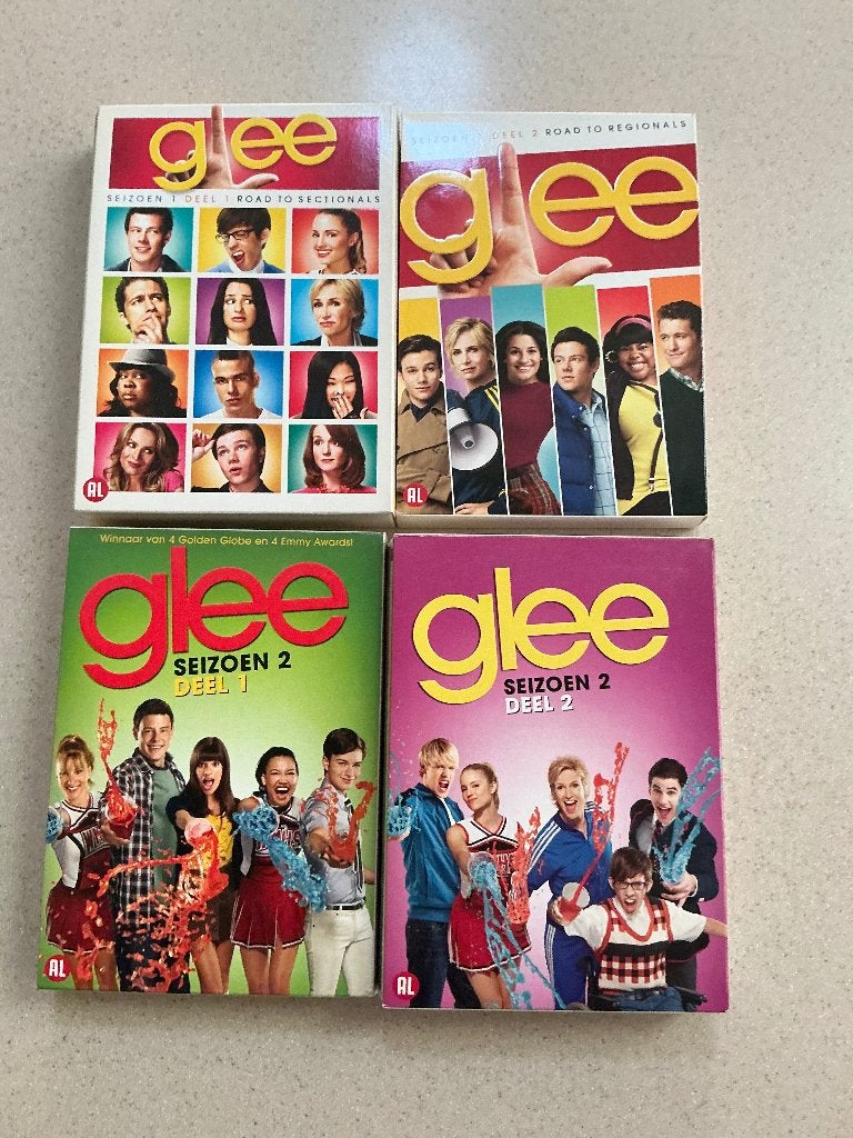 Glee complete serie, Ophalen of Verzenden, Zo goed als nieuw, Komedie, Complete serie