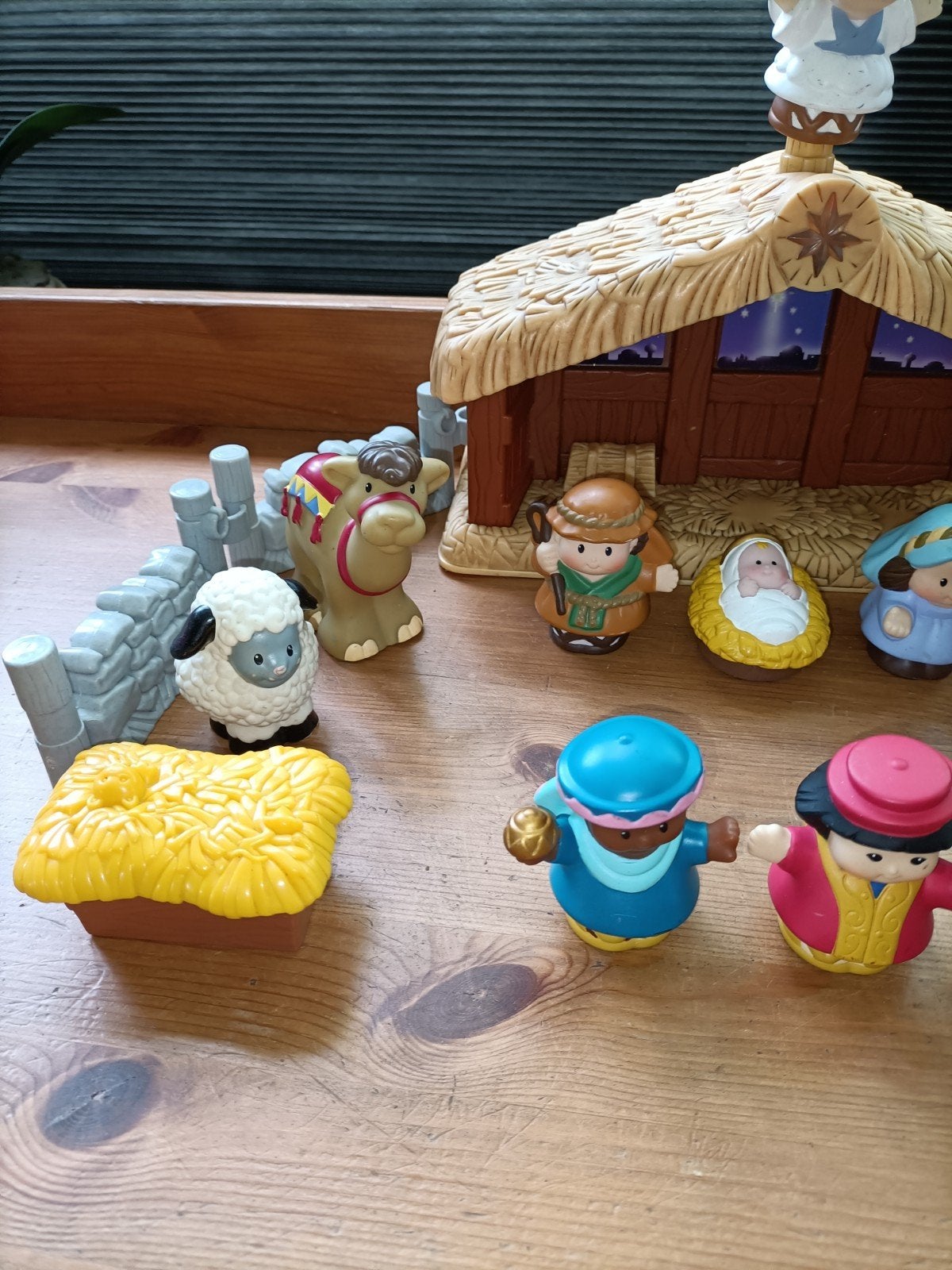 Little people kerststal met liedje en lichtje in de ster, Kinderen en Baby's, Speelgoed | Fisher-Price, Ophalen of Verzenden, Zo goed als nieuw