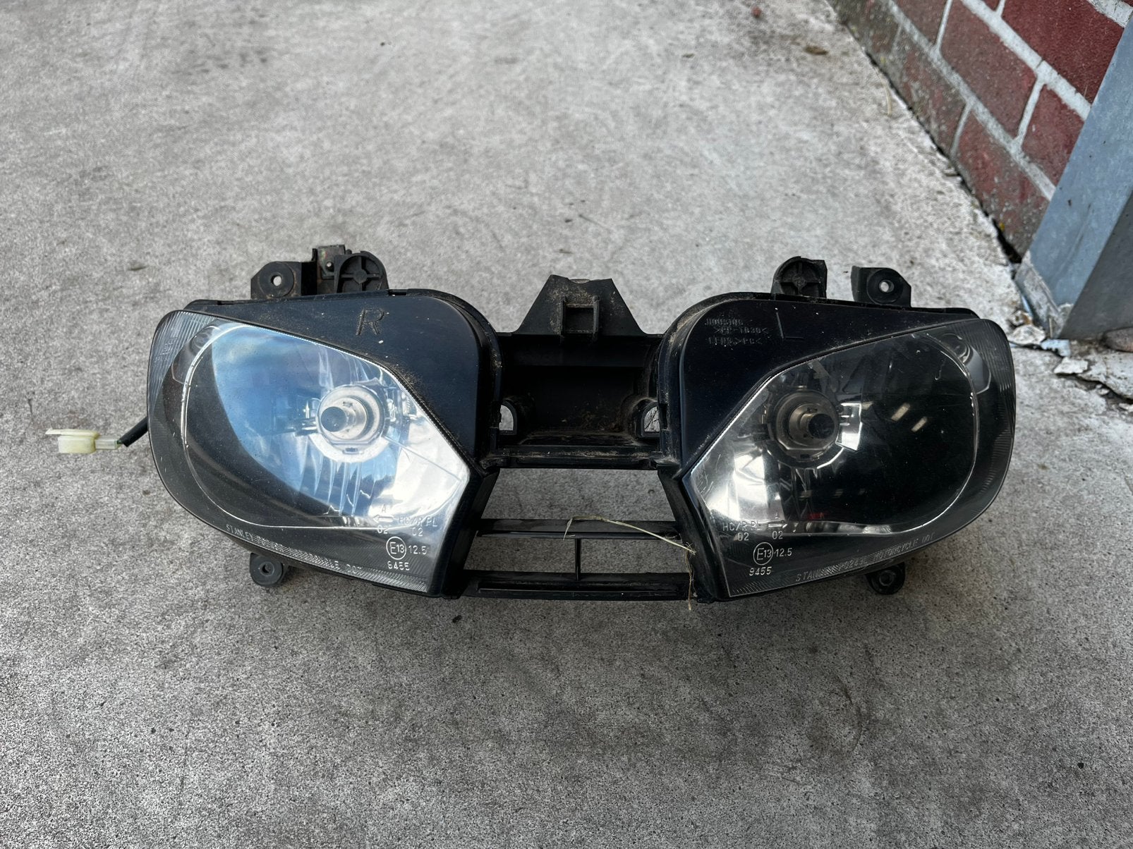 Yamaha R6 koplamp 1999, Motoren, Ophalen of Verzenden