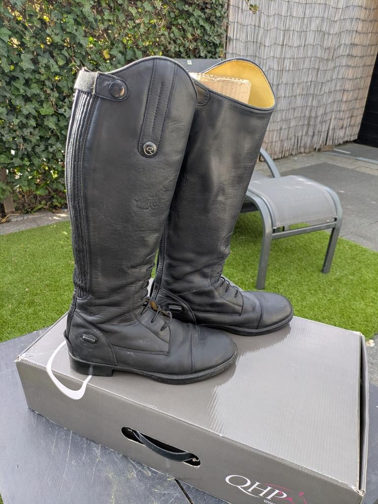 QHP Rijlaarzen, Ophalen, Zo goed als nieuw, Dressuur, Schoeisel