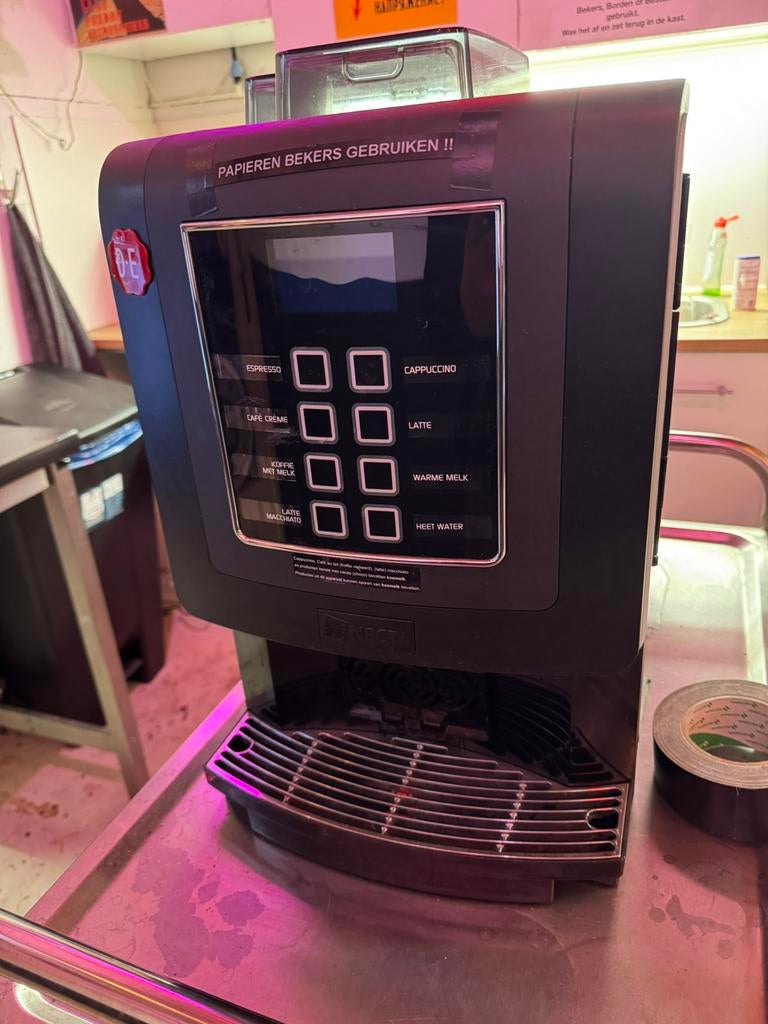 Necta Koro Prime koffiemachine, Witgoed en Apparatuur, Ophalen, Gebruikt, Vleutensevaart 35 Utrecht, Koffiemachine