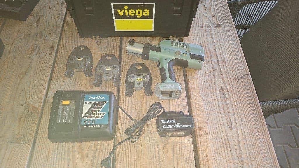 Viega Pressgun Picco accu pers tang pers machine PEXFIT PF, ., Ophalen of Verzenden, Zo goed als nieuw, .