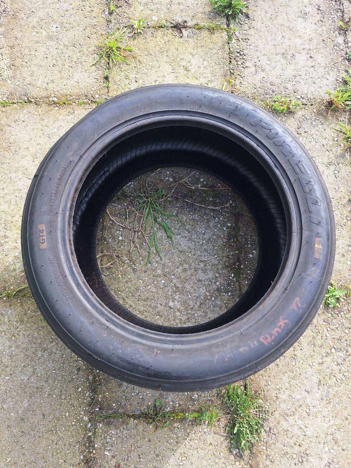 pirelli raceband verzamel item, Ophalen of Verzenden, Zo goed als nieuw, Auto's