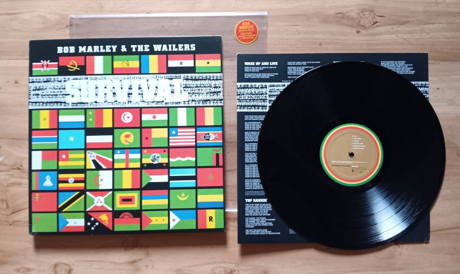 Bob Marley & The Wailers - Surviva - vinyl - LP - nieuwstaat, Reggae, Ophalen of Verzenden, Album, Remastered