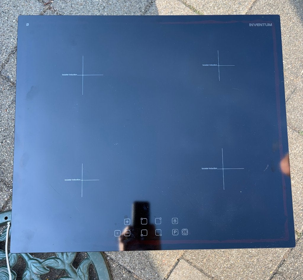 Inventum IKI6030 Inductiekookplaat, Witgoed en Apparatuur, Kookplaten, Ophalen, Gebruikt, 4 kookzones, Inbouw