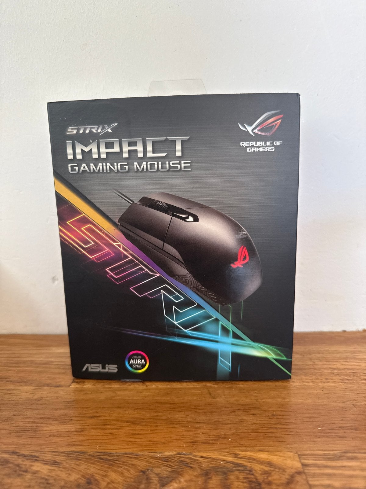 ASUS ROG Strix Impact Gaming Muis - Nieuw in doos, Ophalen, Muis, Gaming muis, Nieuw