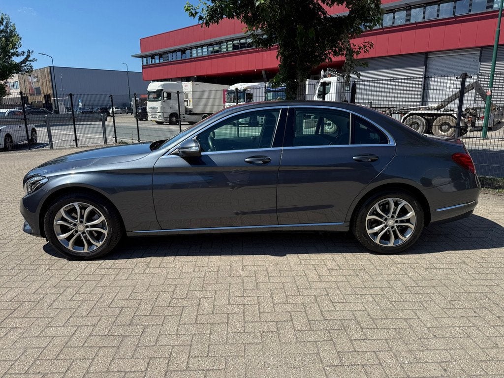 Mercedes-Benz C-klasse 180 Ambition 2014/ORIGINEEL NL/NAP NL, Auto's, Gebruikt, Bedrijf, Handgeschakeld, Grijs