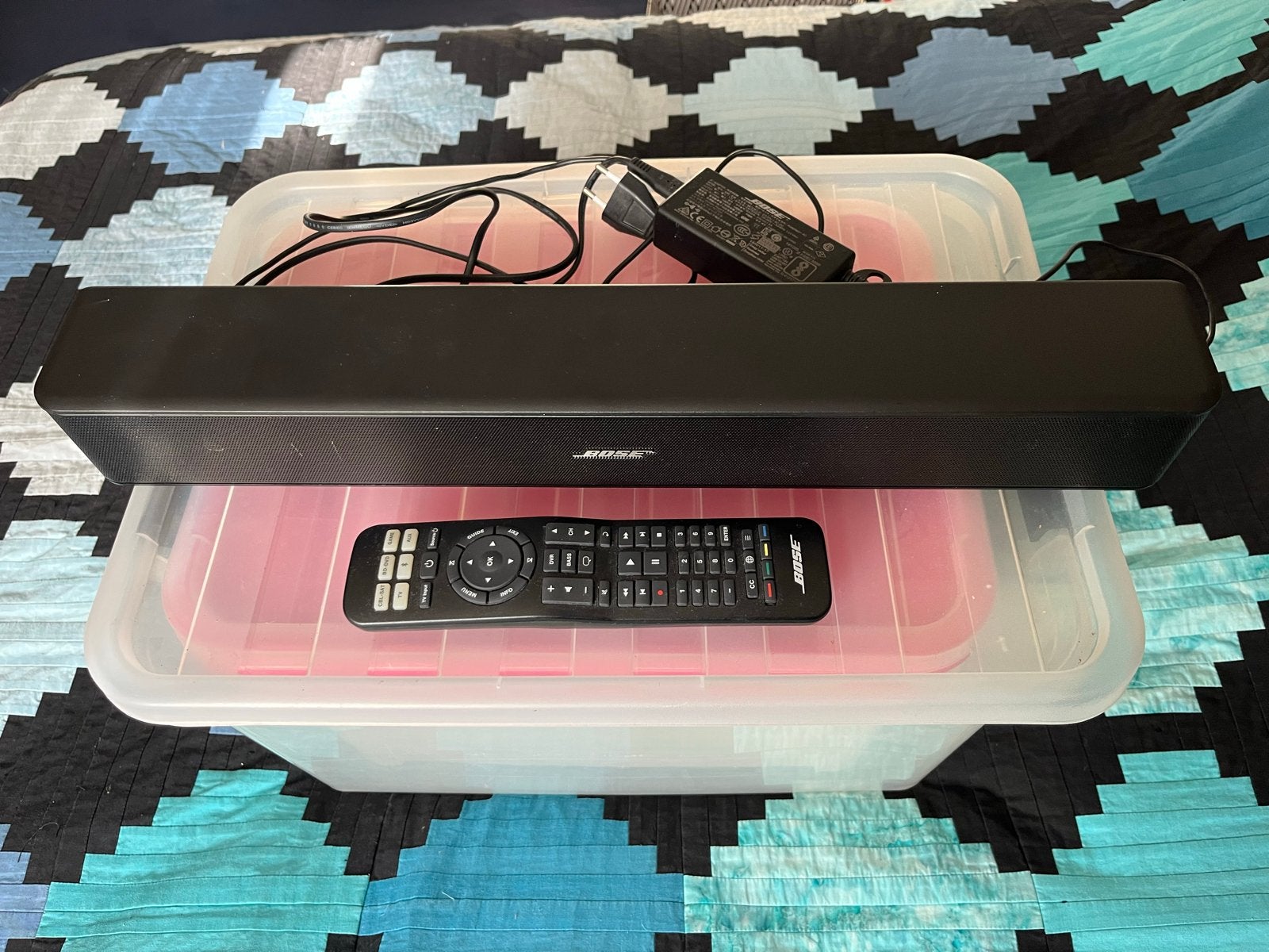 Bose Solo 5 TV Sound System - Soundbar met afstandsbediening, Ophalen, Bluetooth, Gebruikt
