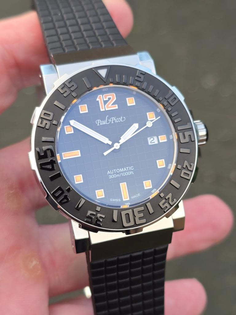 Paul Picot Plongeur C-Type 43mm , Fullset nieuw, Sieraden, Tassen en Uiterlijk, Horloges | Heren, Ophalen of Verzenden
