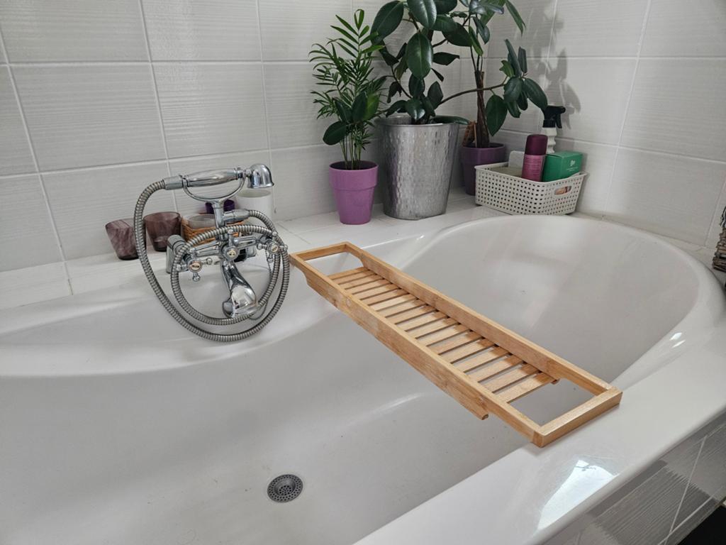 Bamboe badplank / rek, Ophalen, Nieuw, Beige, Overige typen