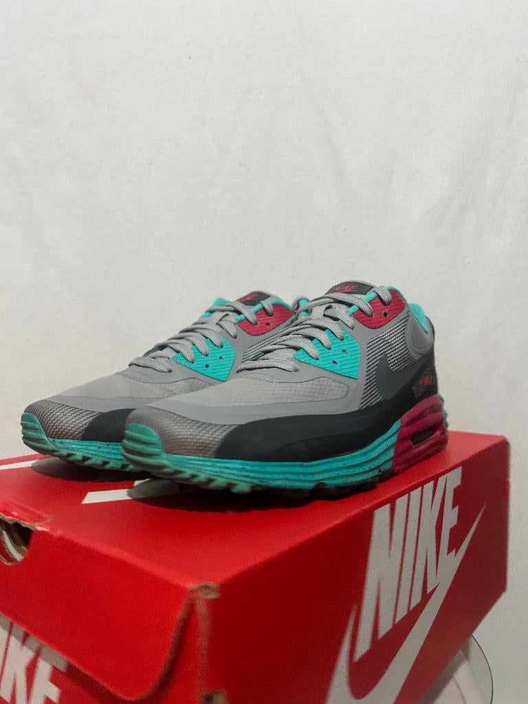 ALS NIEUW Maat 43 - Nike Air Max 90 Lunar Fresh Mint Fuchsia, Overige kleuren, Verzenden, Nike, Nike
