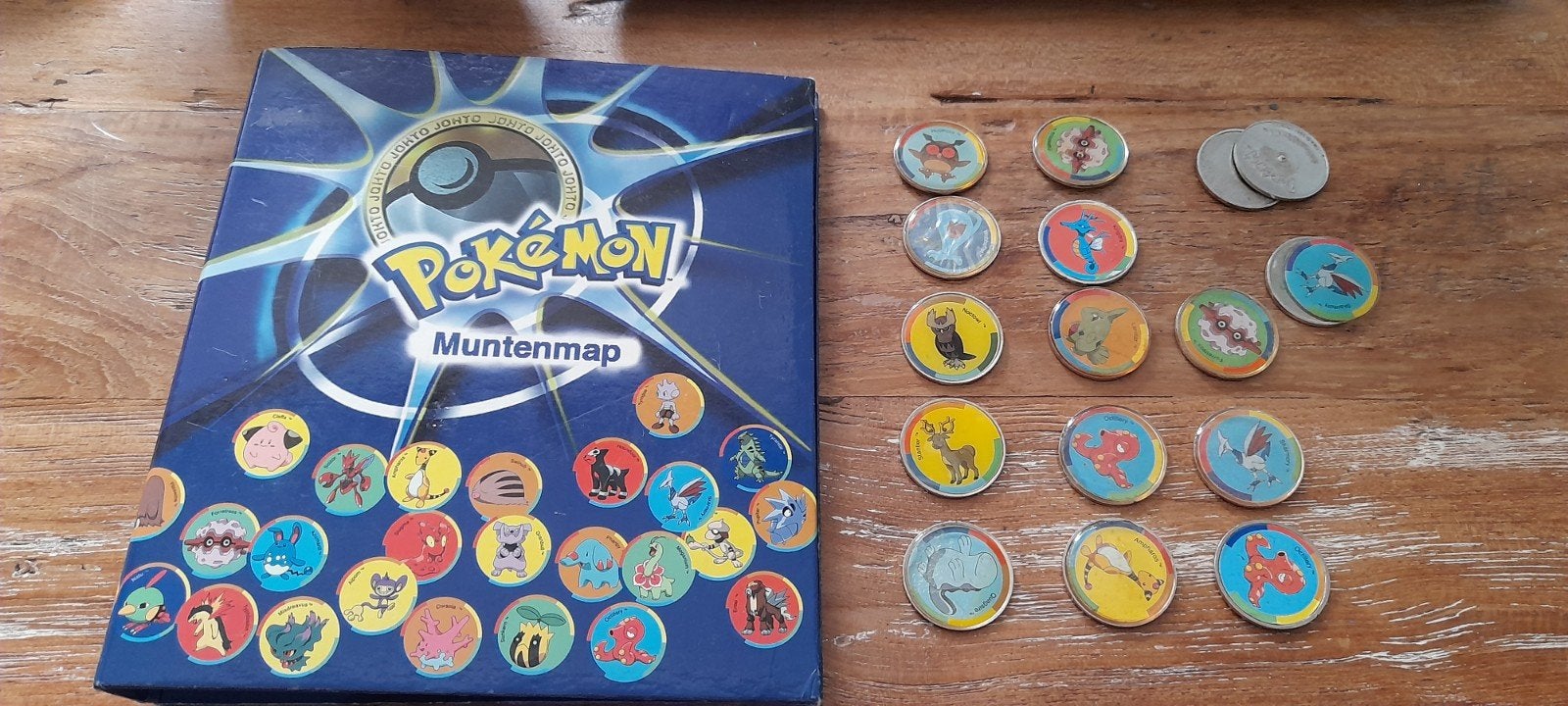 Pokémon muntenmap niet compleet, Ophalen of Verzenden, Overige typen
