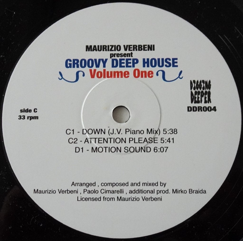 Maurizio Verbeni Present Groovy Deep House - Volume One 2022, Cd's en Dvd's, Vinyl | Dance en House, Ophalen, Zo goed als nieuw