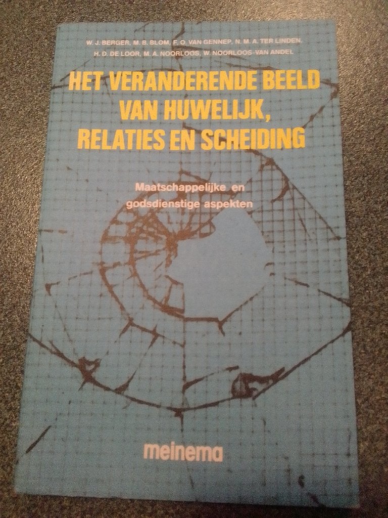 Het veranderende beeld van huwelijk, relaties en scheiding, Ophalen of Verzenden, Zo goed als nieuw, Maatschappij en Samenleving