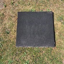 Rubberen tegels, Ophalen, Gebruikt, 40 tot 60 cm, Overige typen