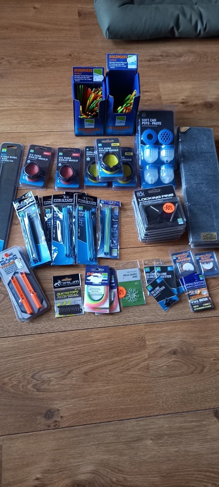 Matrix, Sensas, Colmic, Middy, Garbolino e.a 50% korting, Matrix, Sensas, Colmic, Middy, Garbolino, Overige typen, Nieuw, Ophalen of Verzenden