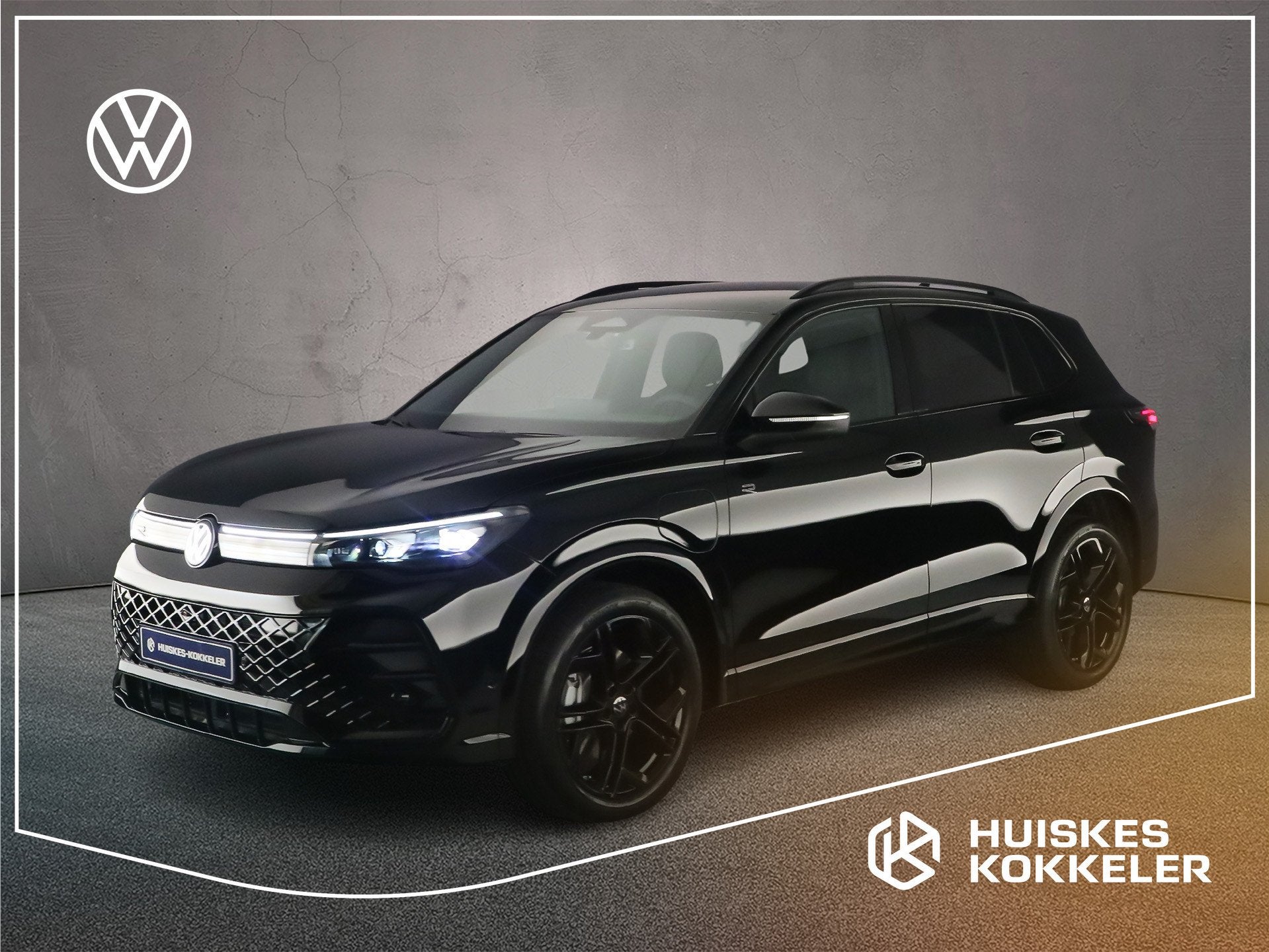Volkswagen Tiguan, Auto's, 1800 kg, Euro 6, 135 min, Zwart