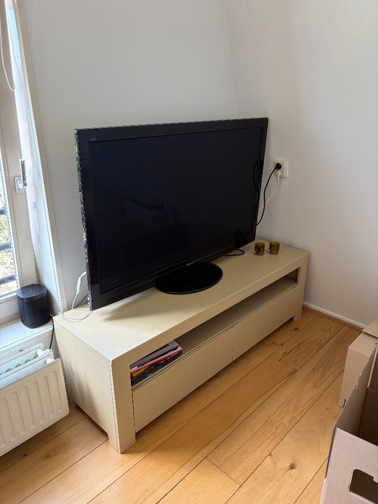 Houten TV Meubel, Ophalen, 25 tot 50 cm, 100 tot 150 cm, Minder dan 100 cm