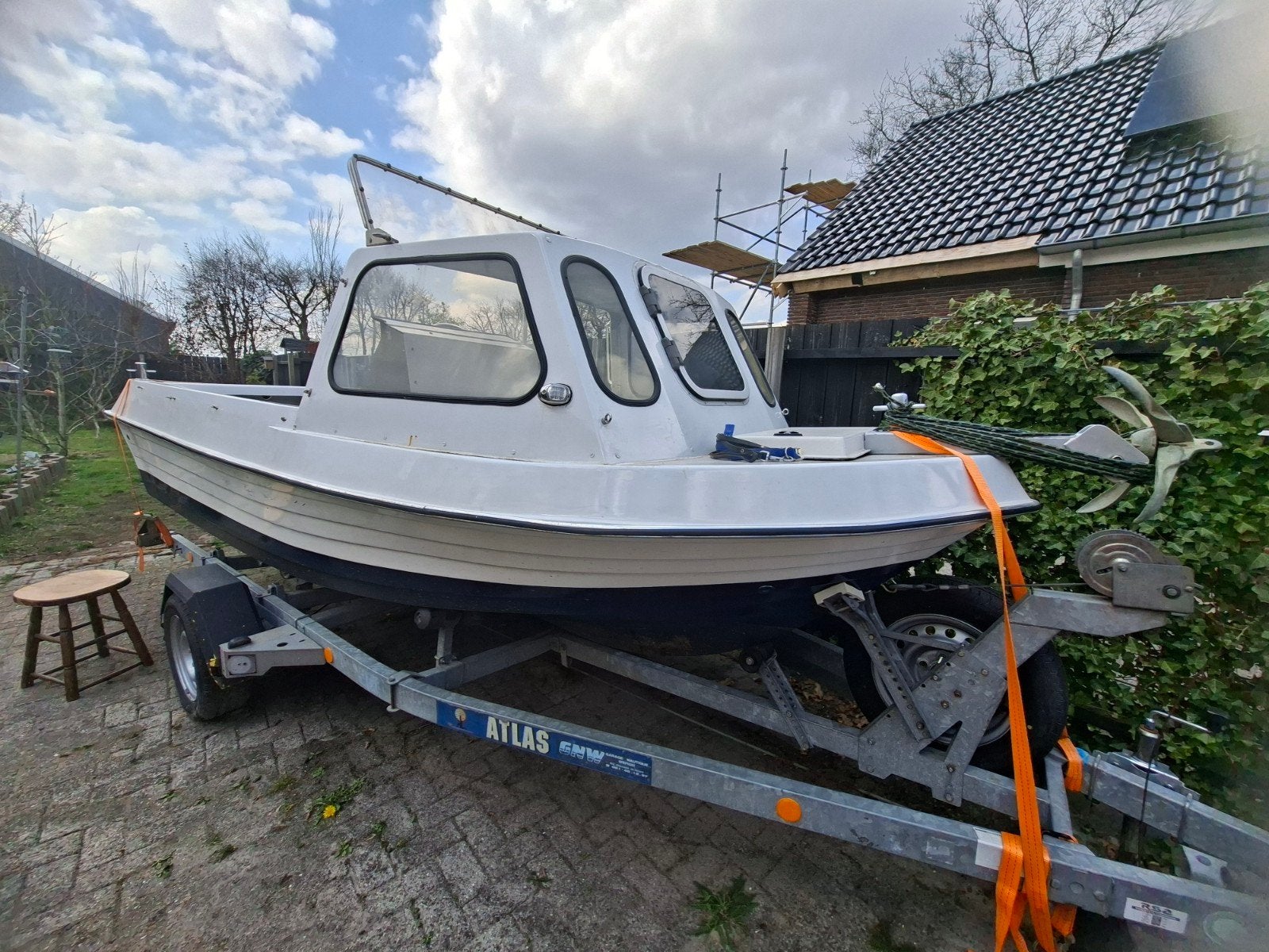 Delmar 16 opknapper zonder motor en trailer evt ruilen, Watersport en Boten, Ophalen, Overige merken, Gebruikt, Buitenboordmotor