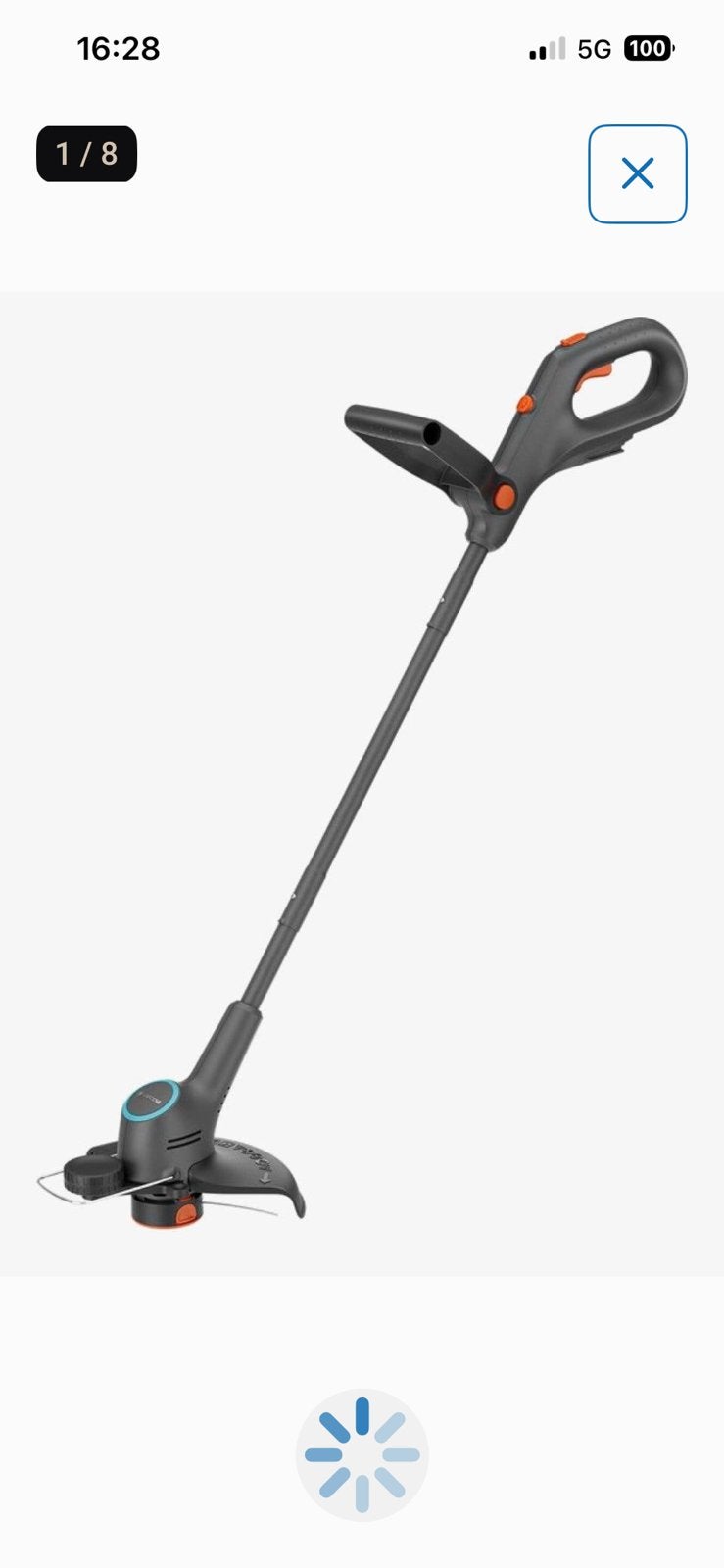Kanten maaier Gardena 1x gebruikt, Tuin en Terras, Ophalen of Verzenden, Zo goed als nieuw, Elektrisch